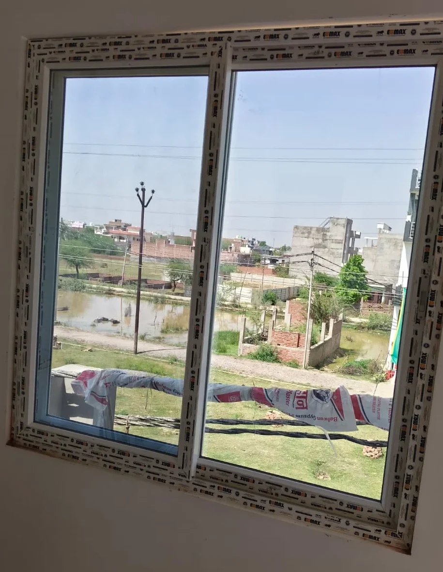 Aluminium and uPVC window installation